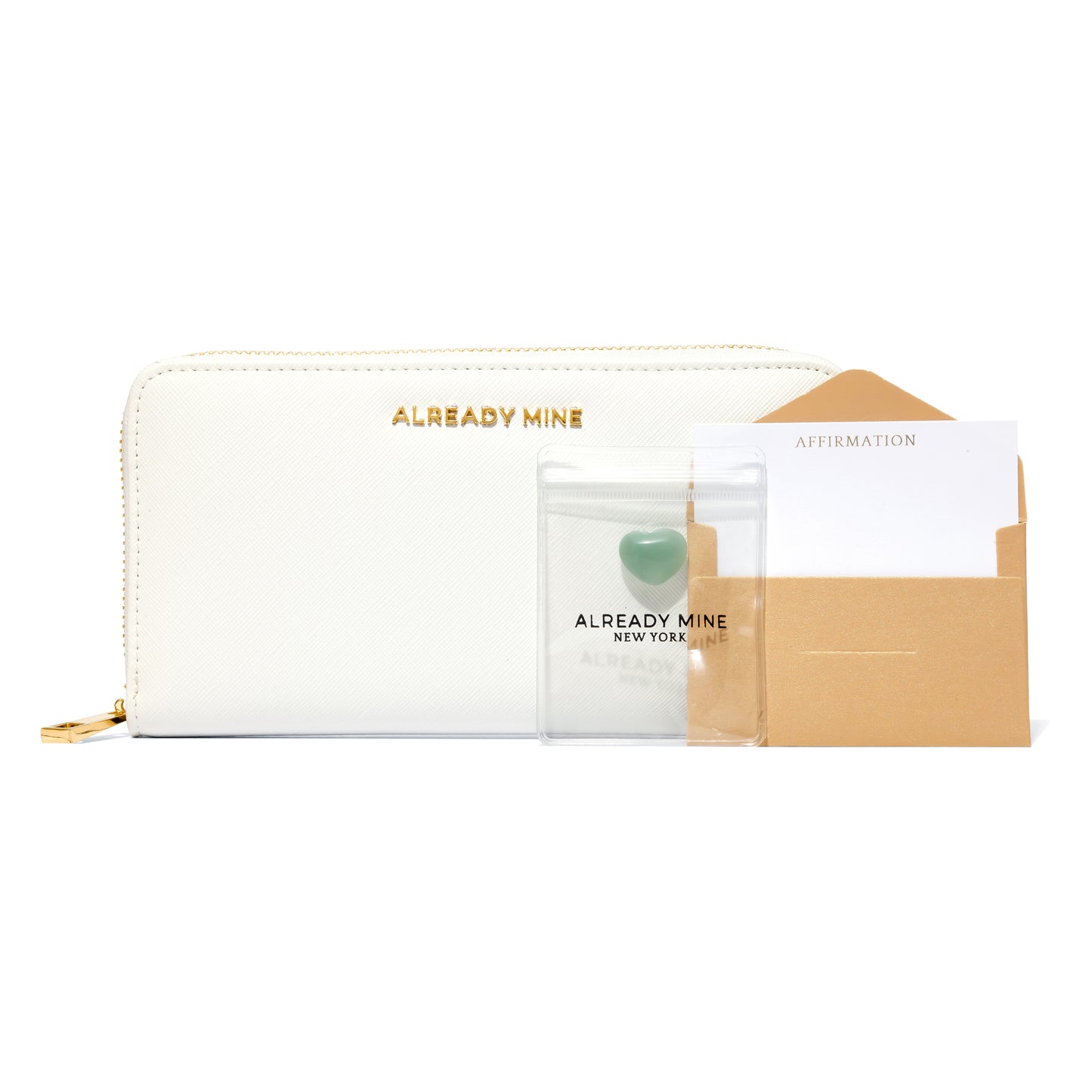 Manifesting Wallet - White