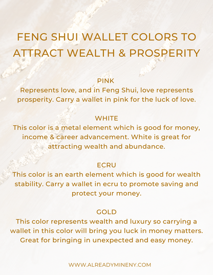 Manifesting Wallet - Pink