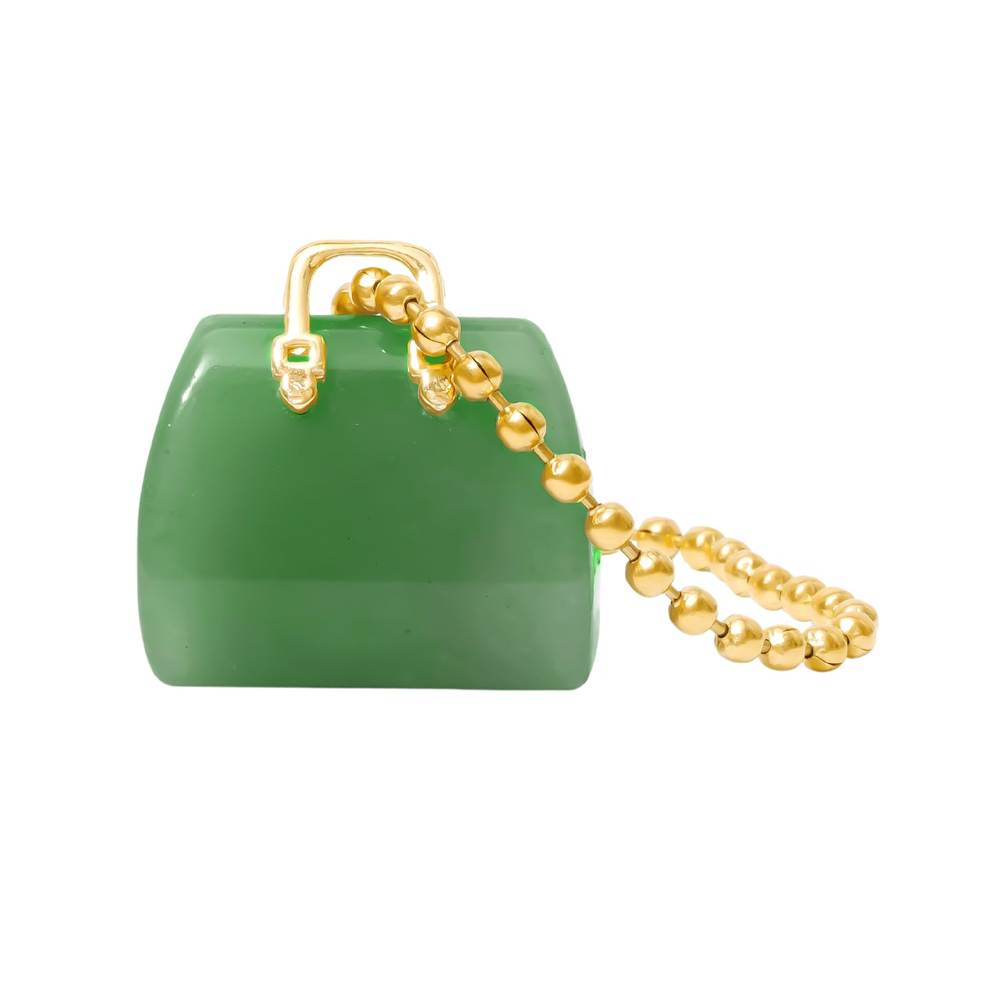 Green Aventurine Handbag Charm AM Edition