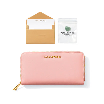 Manifesting Pink Wallet Set – Attract Wealth & Abundance