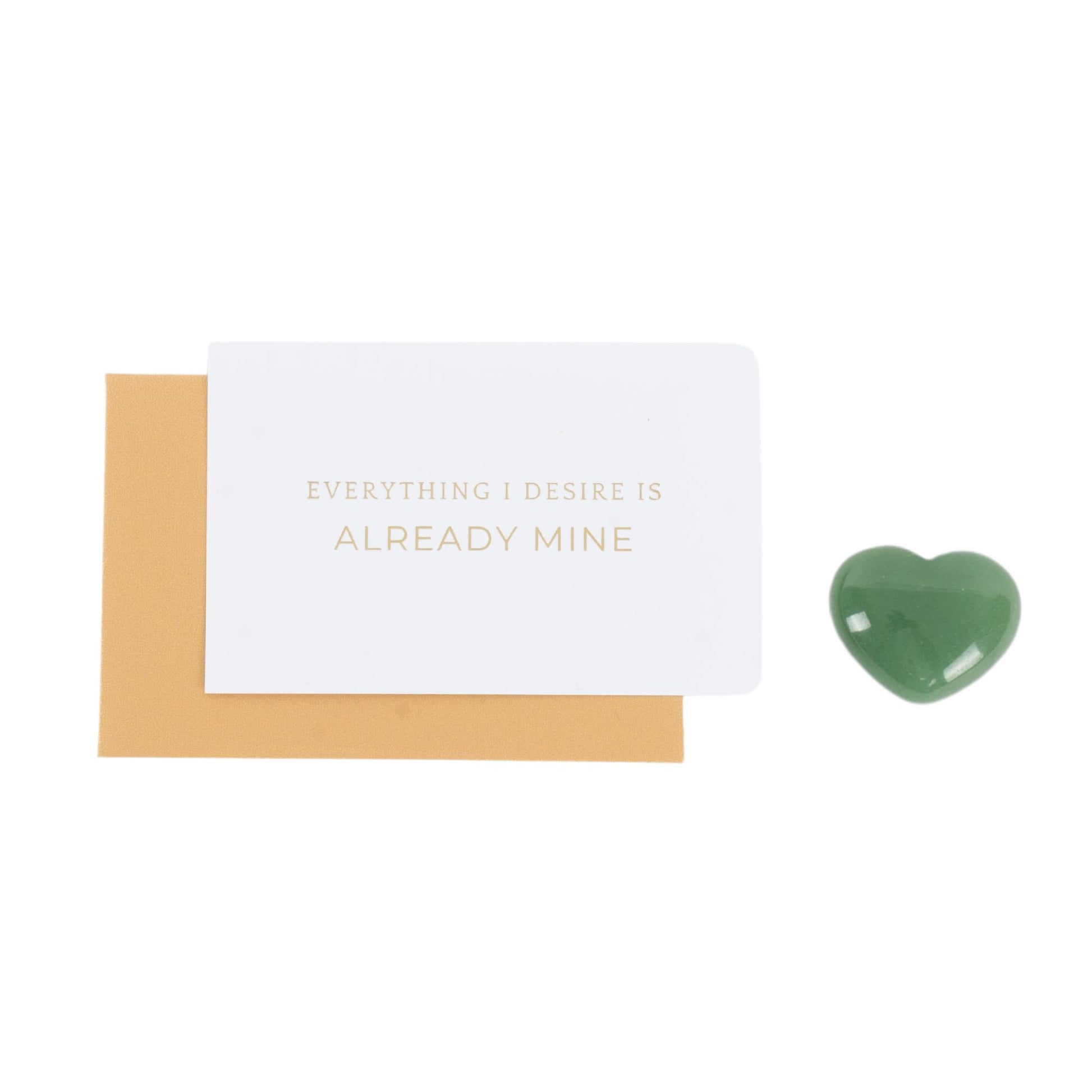 Manifestation Affirmation Card – A daily positive mindset tool for setting intentions and attracting abundance, featuring a high-quality, durable design for manifestation rituals.