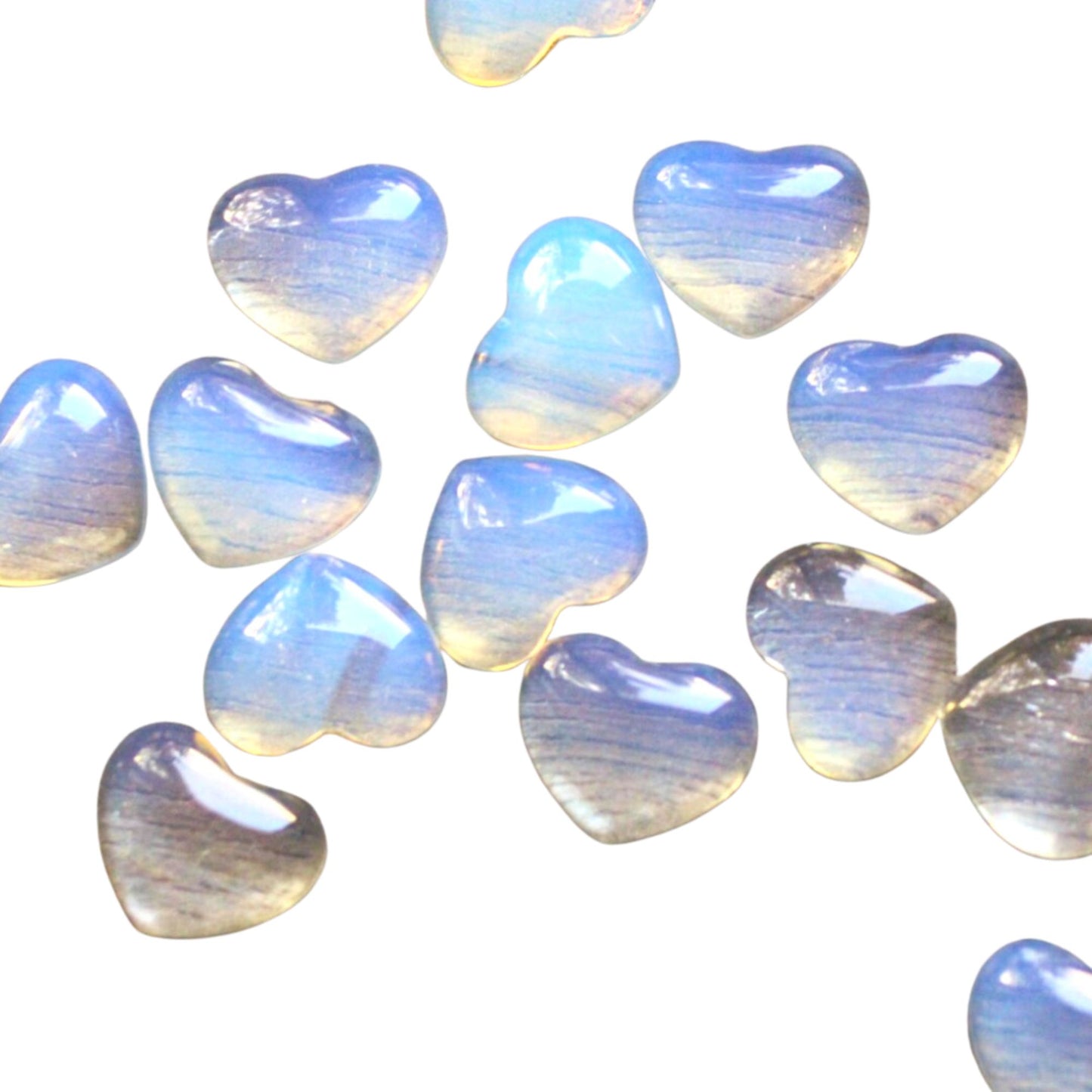 Manifesting Crystals – Heart-Shaped Healing Stones